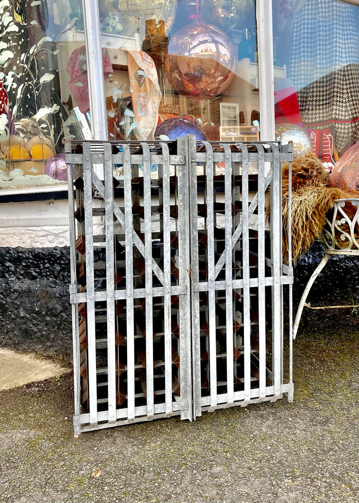 Vintage French Cage Wine Safe/Rack48 Bottles