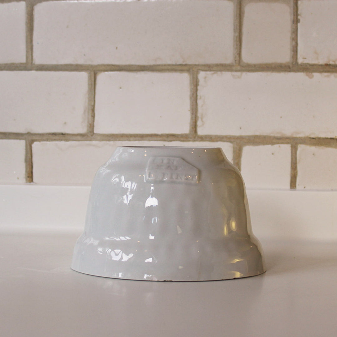 Pale Grey Ceramic Jelly Mould
