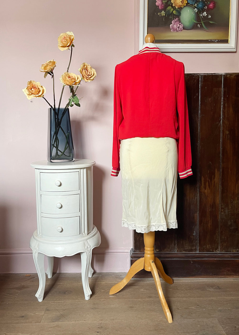 Y Coo Paris Red Bomber Jacket