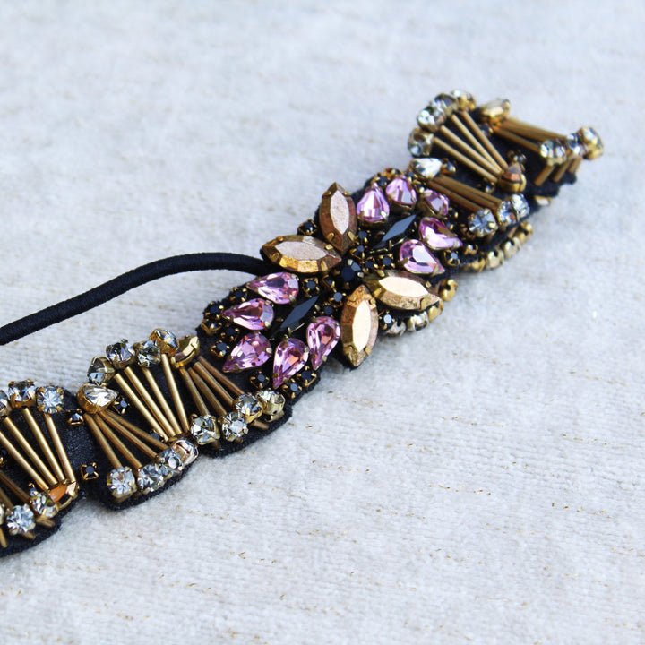 Jenny Packham Embellished Beaded Headband