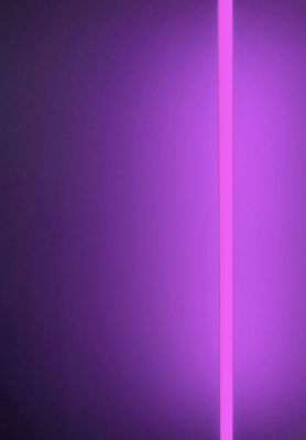 Violet Fluorescent Tube Floor Light 105cm