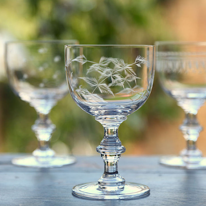 The Vintage List Ferns Wine Goblets Set of 4
