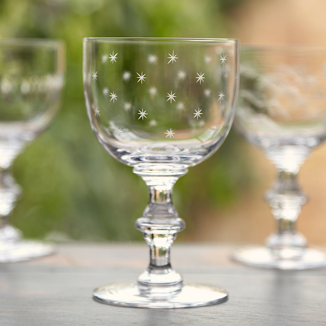 The Vintage List Stars Wine Goblets Set of 4