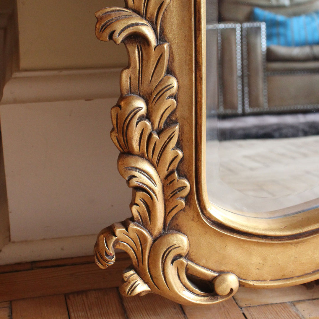 Gold Tall Mirror