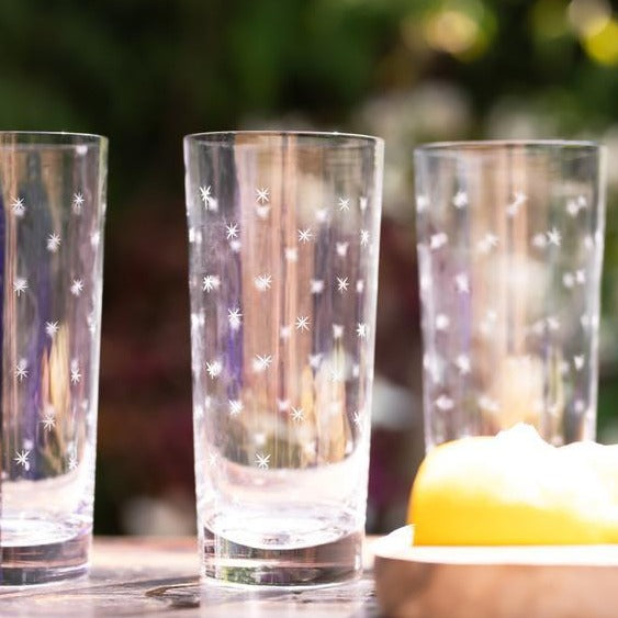 The Vintage List Stars Highball Glasses Set of 4 