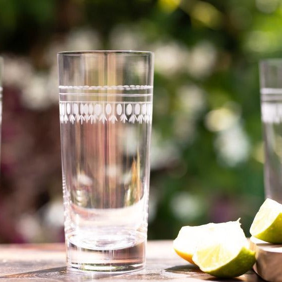 The Vintage List Ovals Highball Glasses Set of 4 