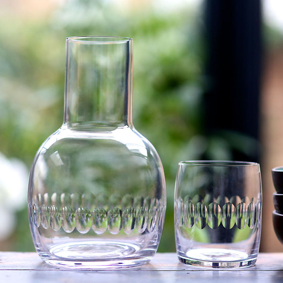 The Vintage List Lens Carafe and Glass 4 Styles