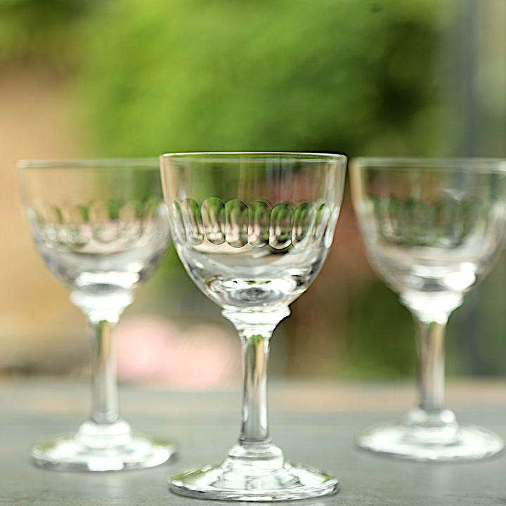 The Vintage List Lens Liqueur Glasses Set of 6