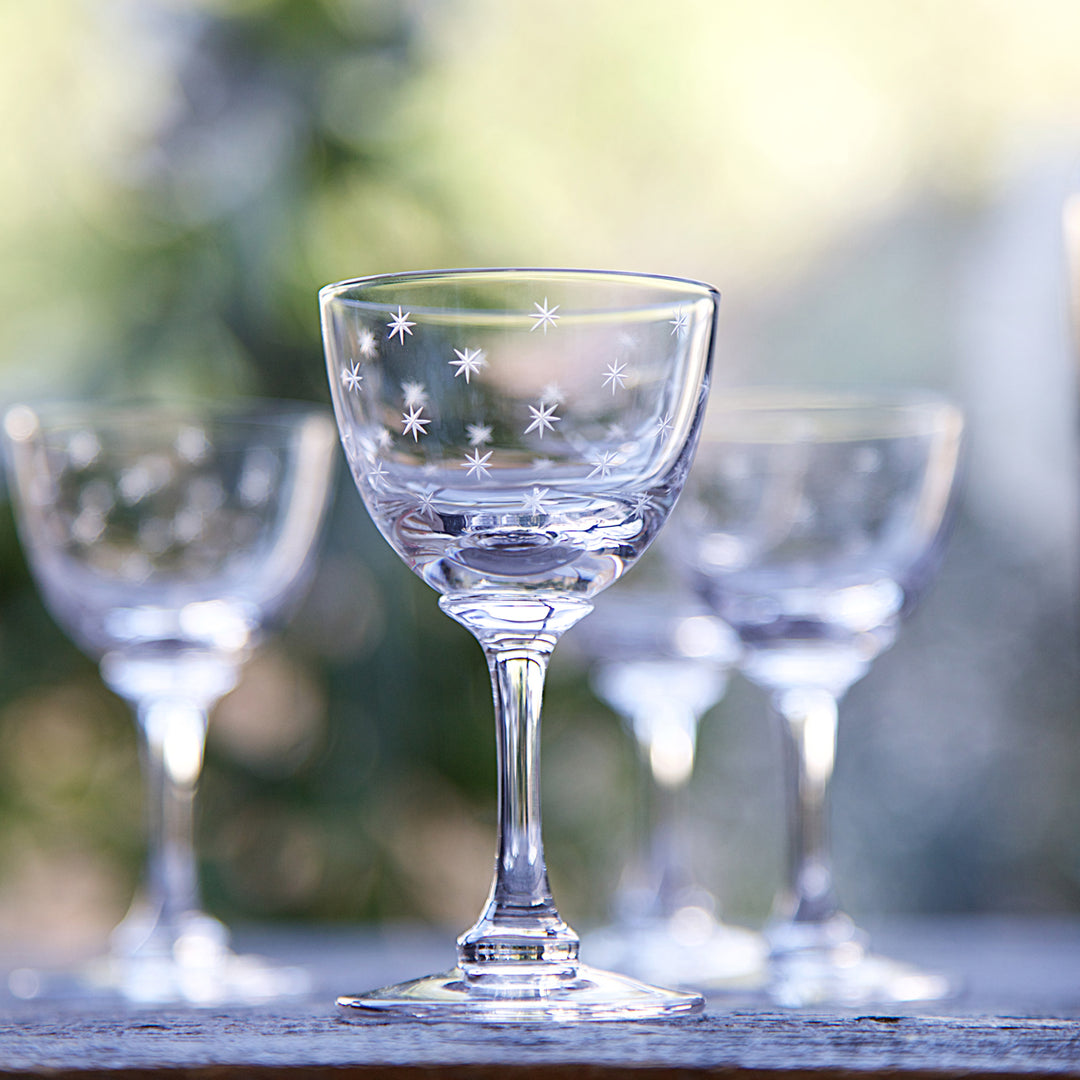 The Vintage List Stars Liqueur Glasses Set of 6