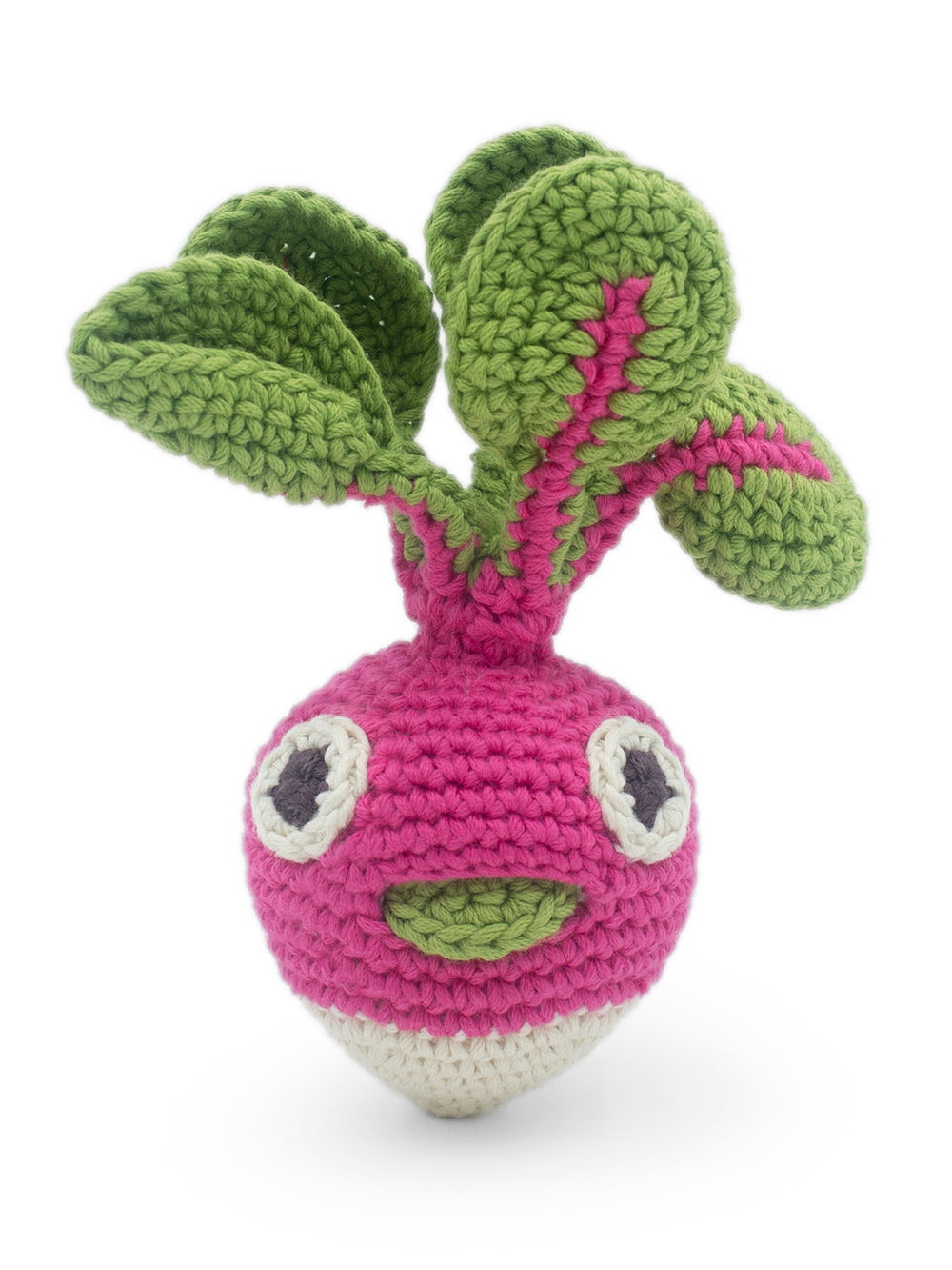 Crochet Radish Rattle