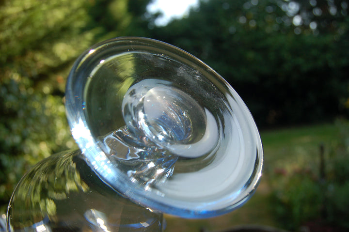 Ice Blue Orrefors Cocktail Glasses