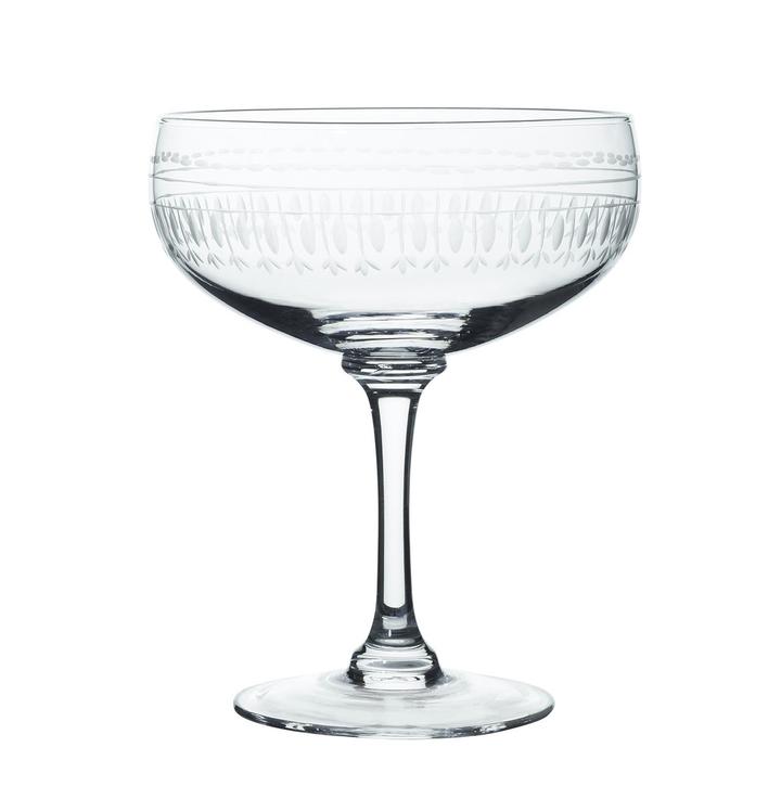 The Vintage List Ovals Cocktail Glasses Set of 4