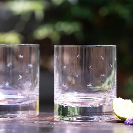 The Vintage List Stars Whiskey Glasses Set of 2
