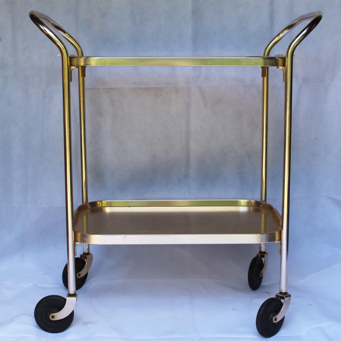 1950's Gold Drinks Cart