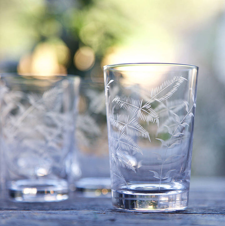 The Vintage List Fern Tumblers Set of 6