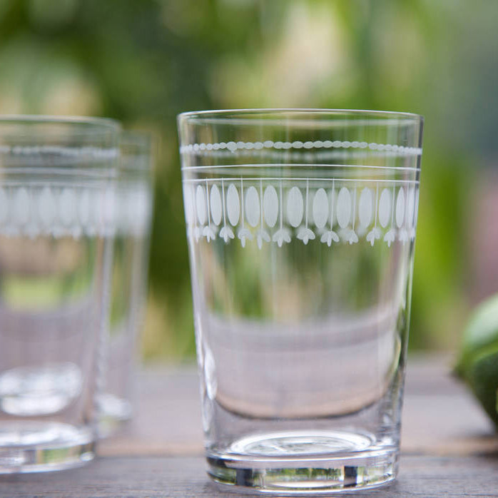 The Vintage List Ovals Tumblers Set of 6