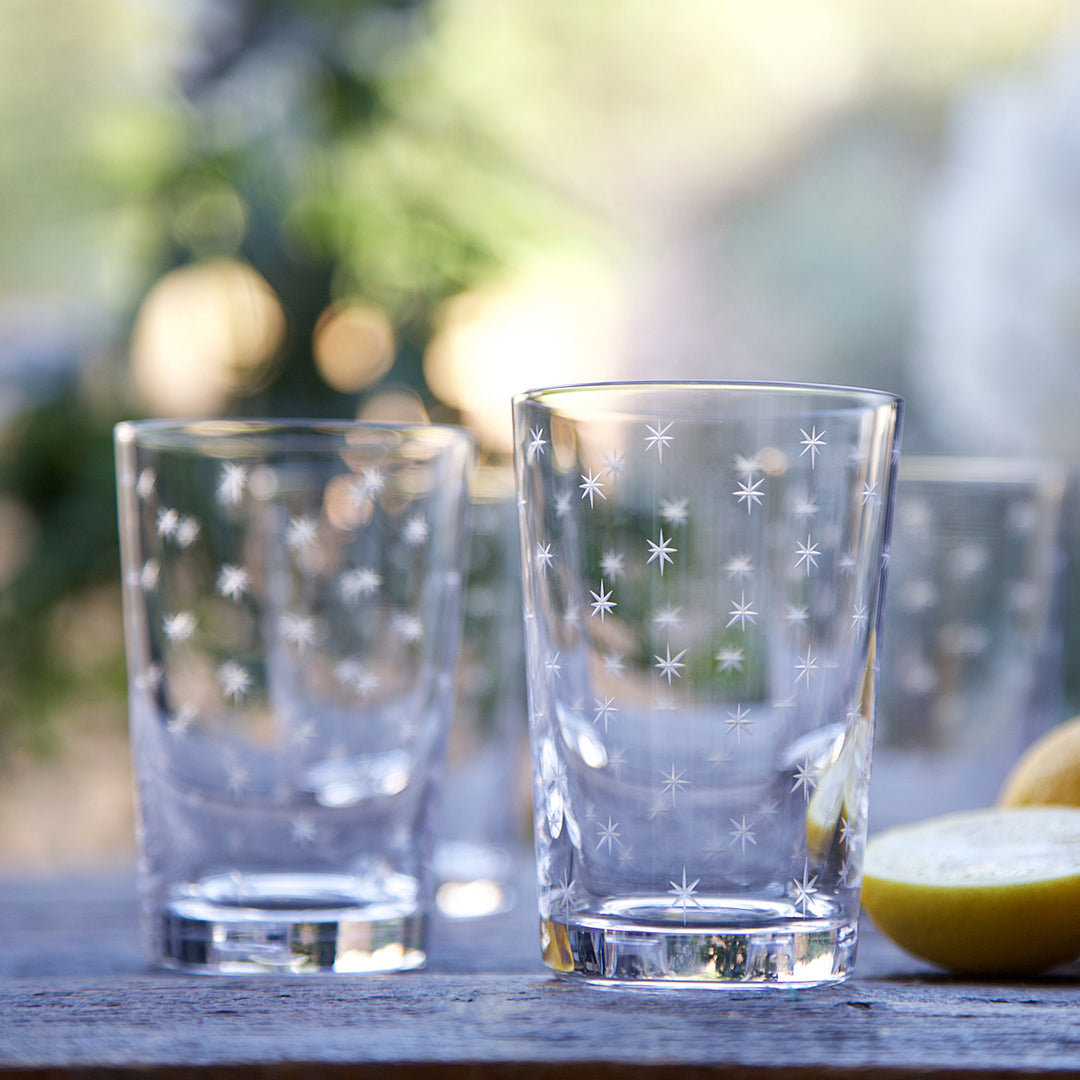 The Vintage List Stars Tumblers Set of 6