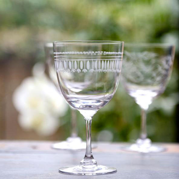 The Vintage List Ovals  Wine Glasses Set of 6