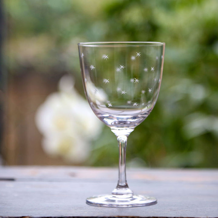 The Vintage List Stars  Wine Glasses Set of 6